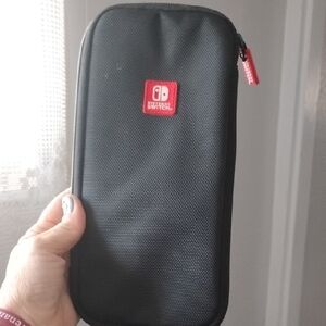 Nintendo Black and Red Switch Case